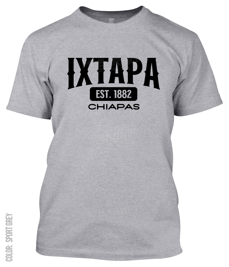 Ixtapa, Chiapas Athletic T-Shirt