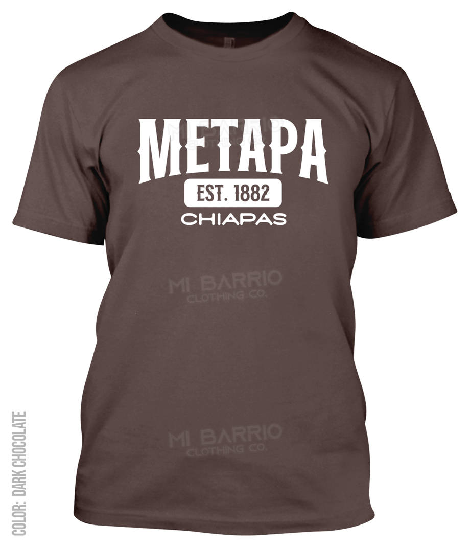 Metapa, Chiapas Athletic T-Shirt