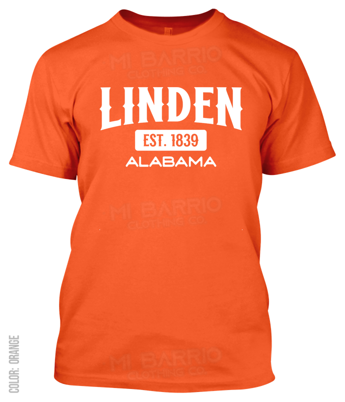 Linden, Alabama Athletic T-Shirt