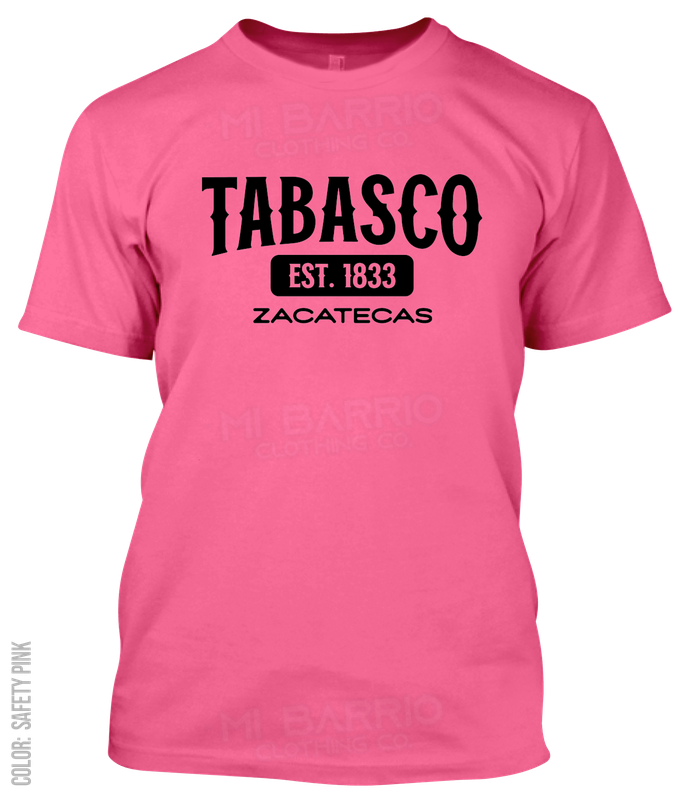 Tabasco, Zacatecas Athletic T-Shirt