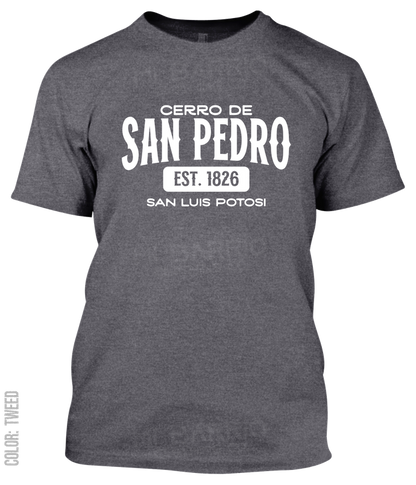 Cerro De San Pedro, San Luis Potosi Athletic T-Shirt