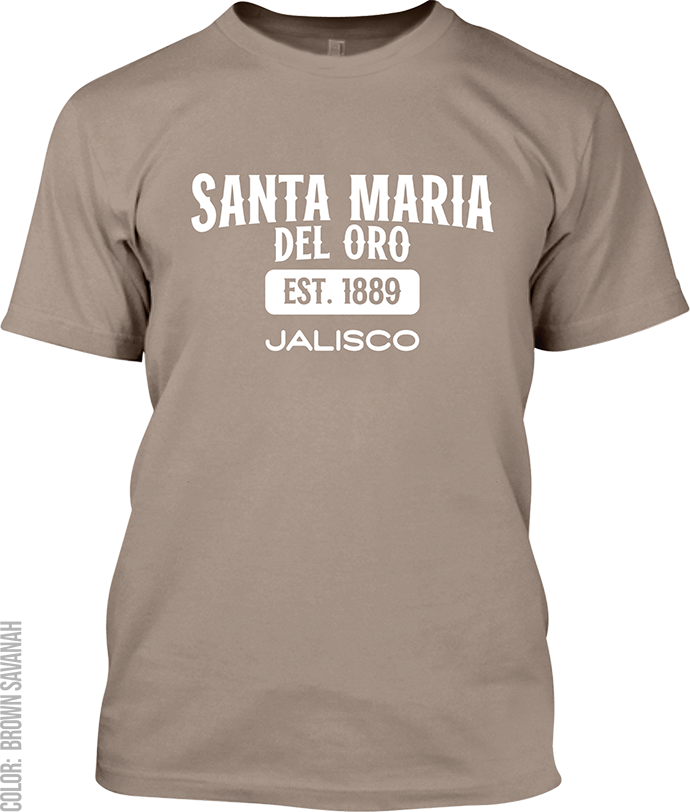 Santa Maria Del Oro, Jalisco Athletic T-Shirt