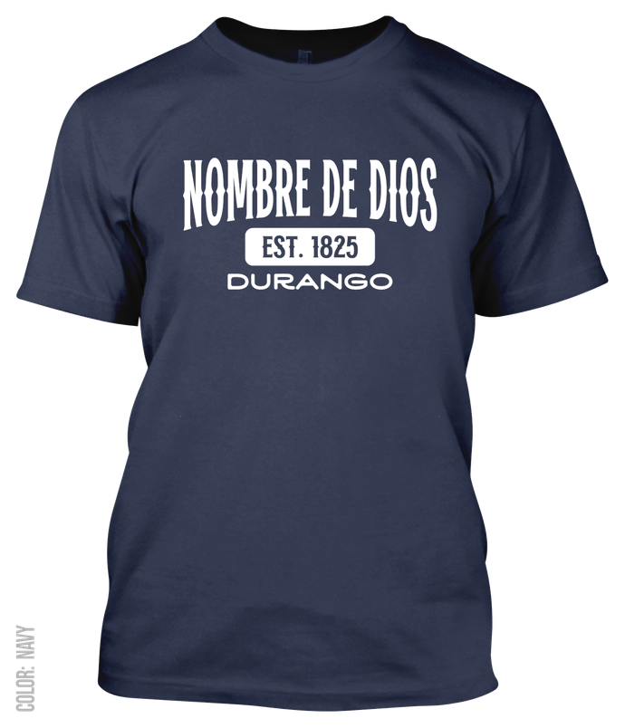 Nombre De Dios, Durango Athletic T-Shirt