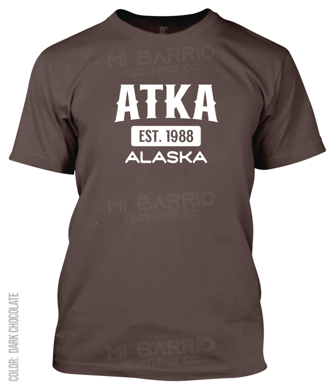 Atka, Alaska Athletic T-Shirt