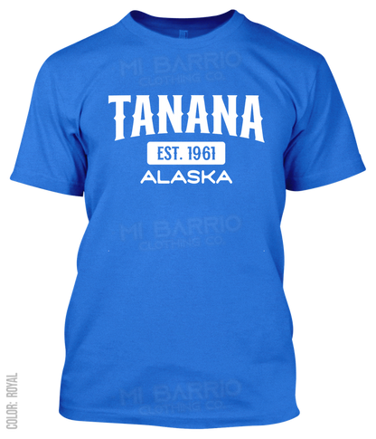 Tanana, Alaska Athletic T-Shirt