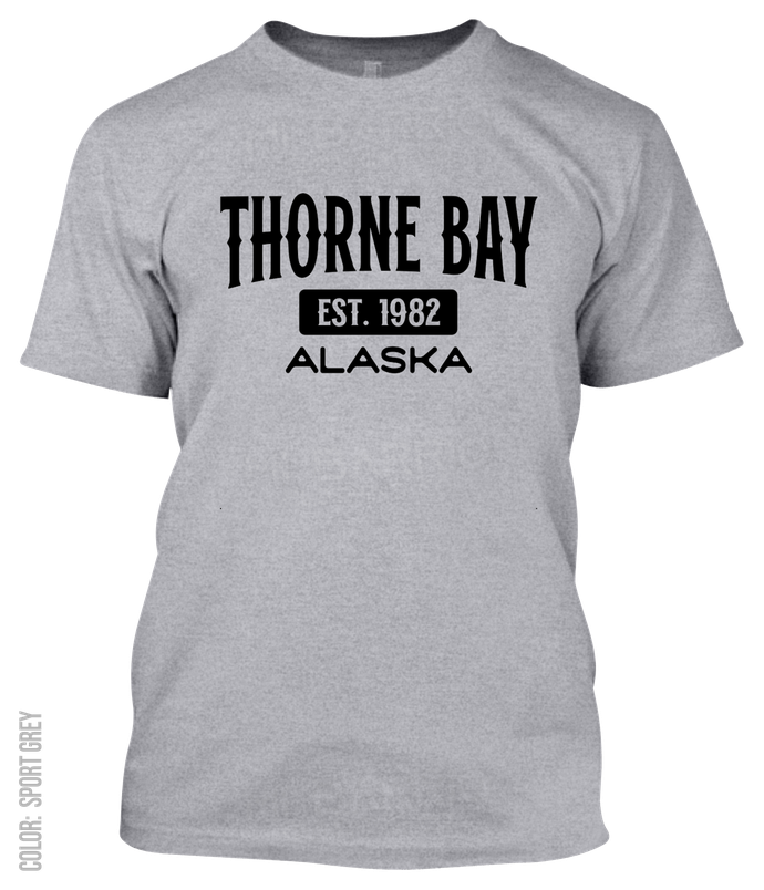 Thorne Bay, Alaska Athletic T-Shirt