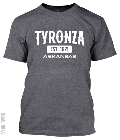 Tyronza, Arkansas Athletic T-Shirt