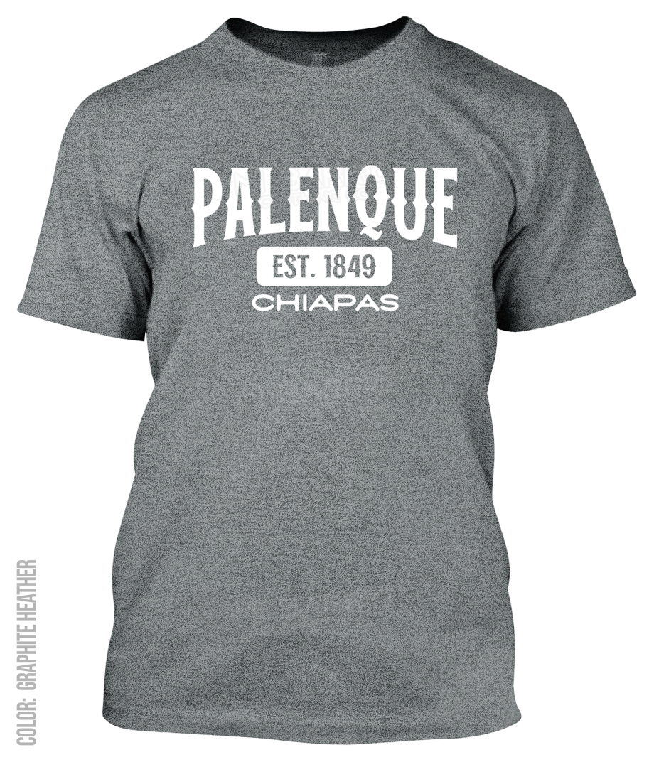Palenque, Chiapas Athletic T-Shirt