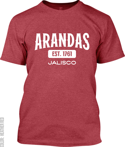 Arandas, Jalisco Athletic T-Shirt
