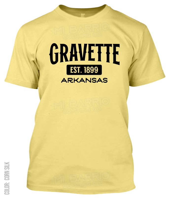 Gravette, Arkansas Athletic T-Shirt