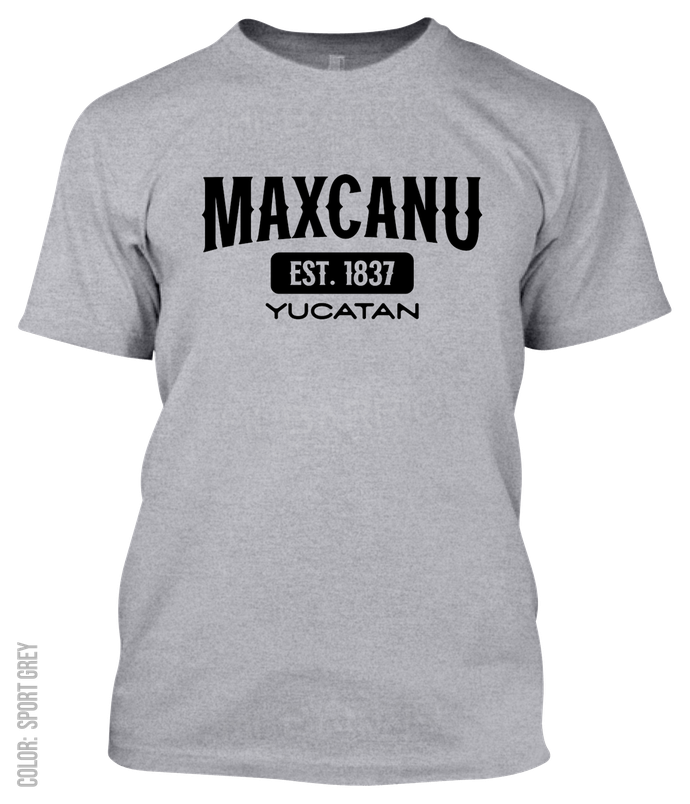 Maxcanu, Yucatan Athletic T-Shirt