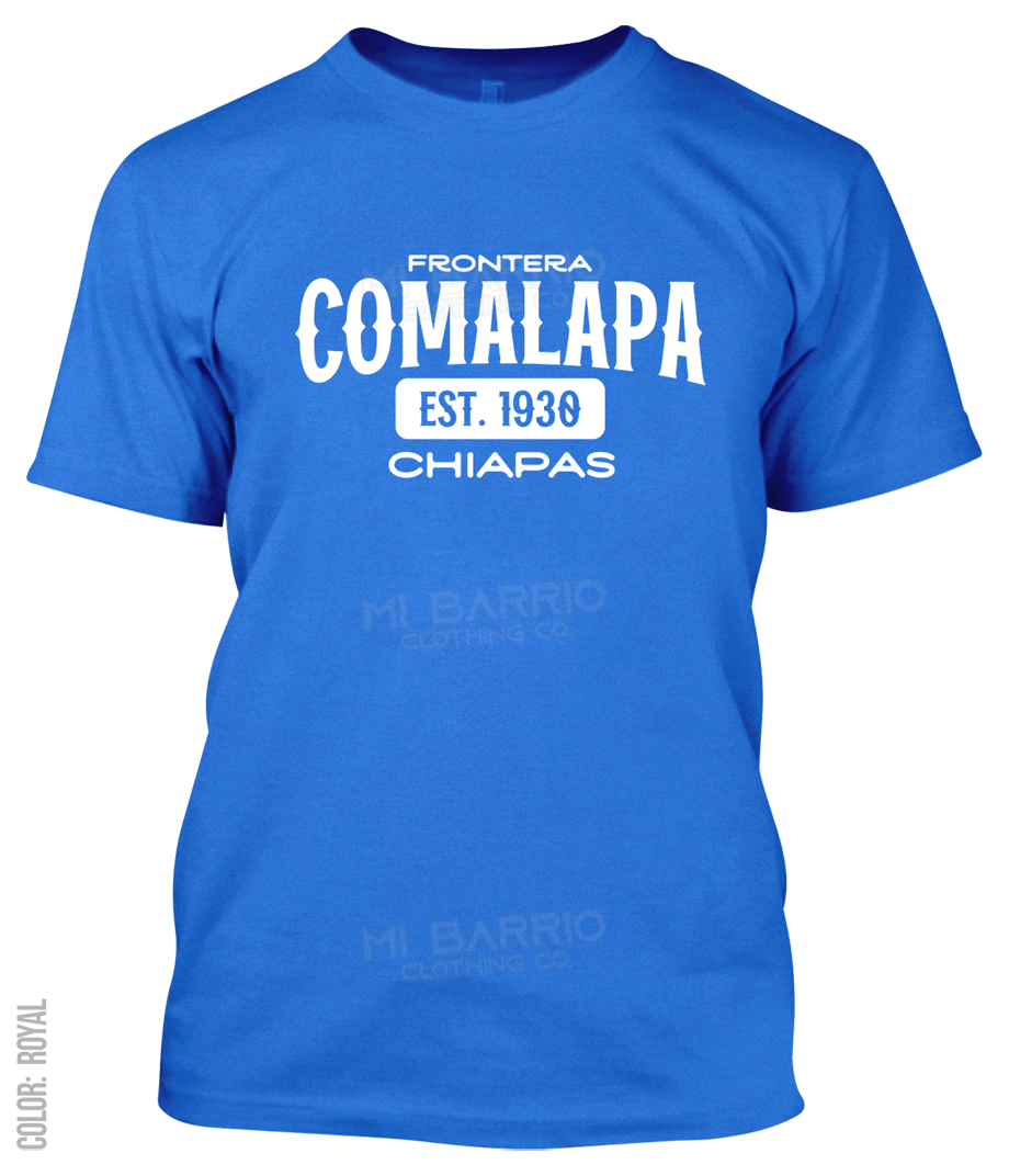 Frontera Comalapa, Chiapas Athletic T-Shirt