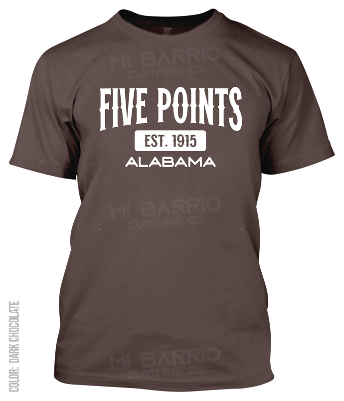 Five Points, Alabama Athletic T-Shirt