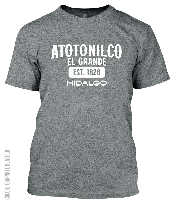 Atotonilco El Grande, Hidalgo Athletic T-Shirt
