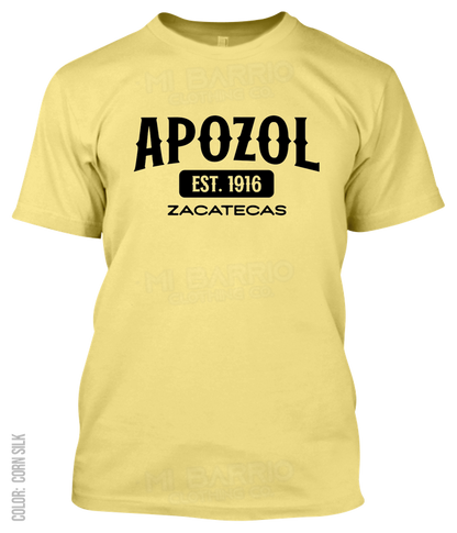 Apozol, Zacatecas Athletic T-Shirt