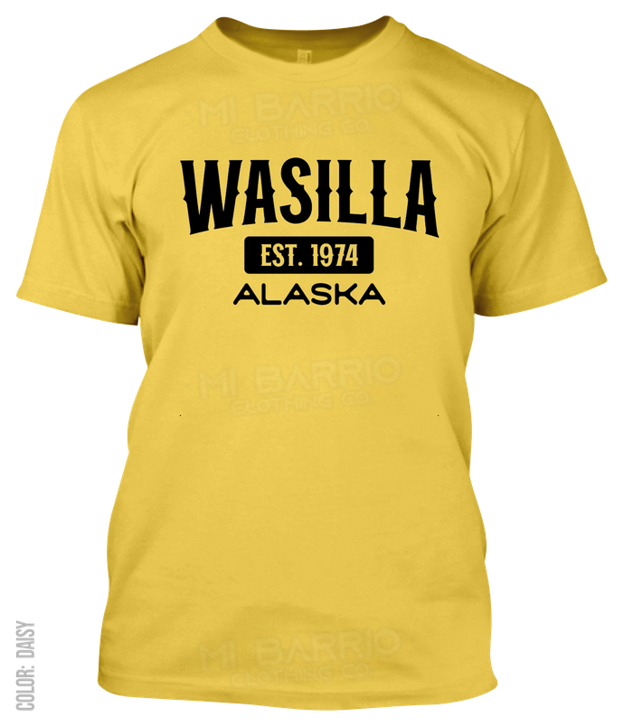 Wasilla, Alaska Athletic T-Shirt