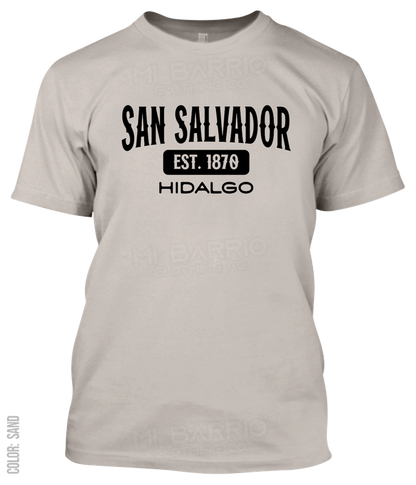 San Salvador, Hidalgo Athletic T-Shirt