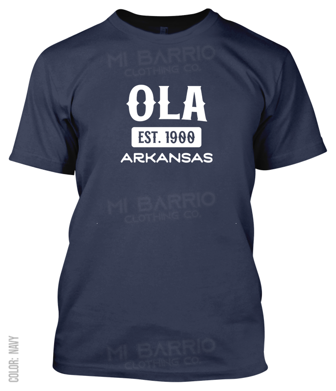 Ola, Arkansas Athletic T-Shirt