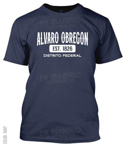 Alvaro Obregon, Ciudad De Mexico Athletic T-Shirt