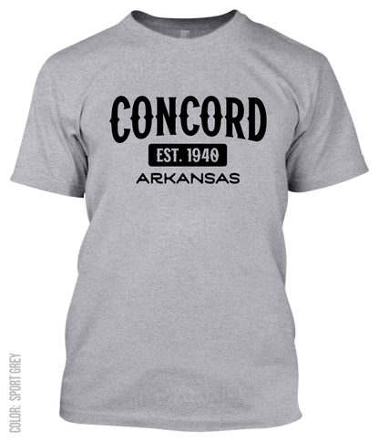 Concord, Arkansas Athletic T-Shirt