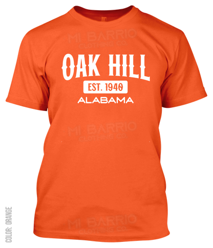 Oak Hill, Alabama Athletic T-Shirt