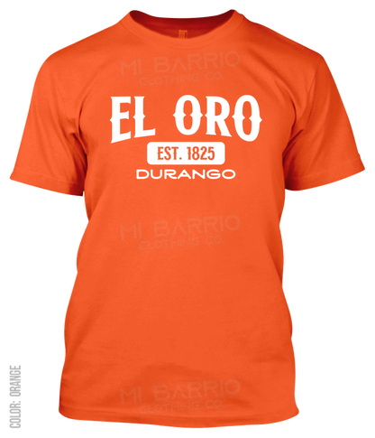 El Oro, Durango Athletic T-Shirt