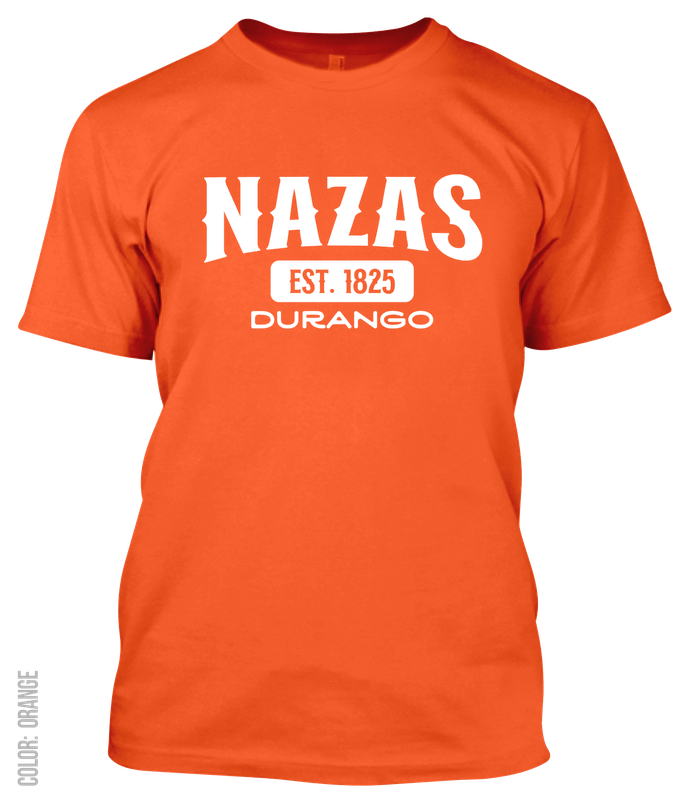 Nazas, Durango Athletic T-Shirt