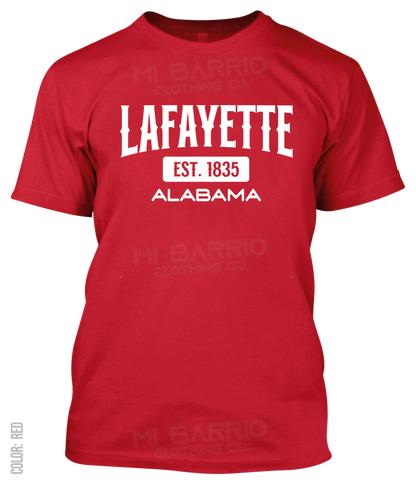 Lafayette, Alabama Athletic T-Shirt