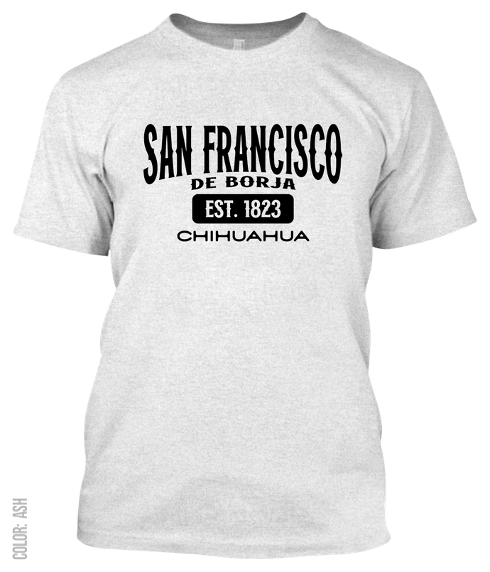 San Francisco De Borja, Chihuahua Athletic T-Shirt