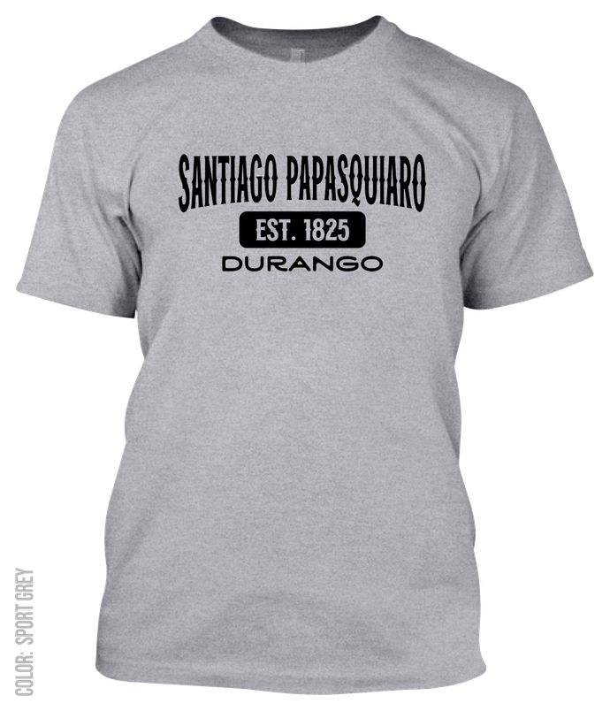 Santiago Papasquiaro, Durango Athletic T-Shirt