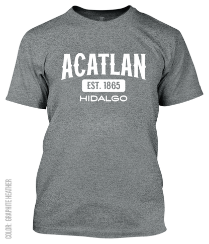 Acatlan, Hidalgo Athletic T-Shirt