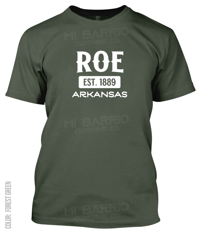 Roe, Arkansas Athletic T-Shirt