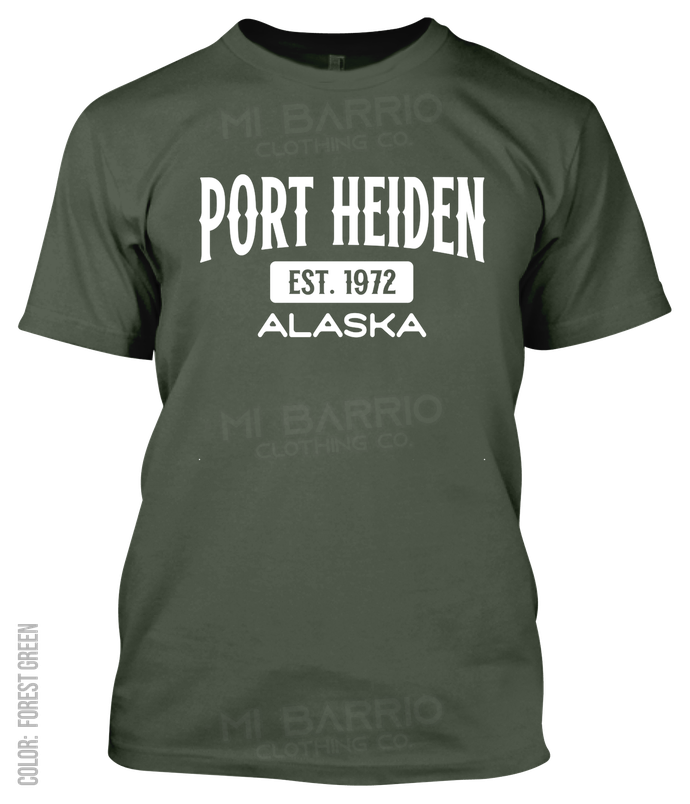Port Heiden, Alaska Athletic T-Shirt