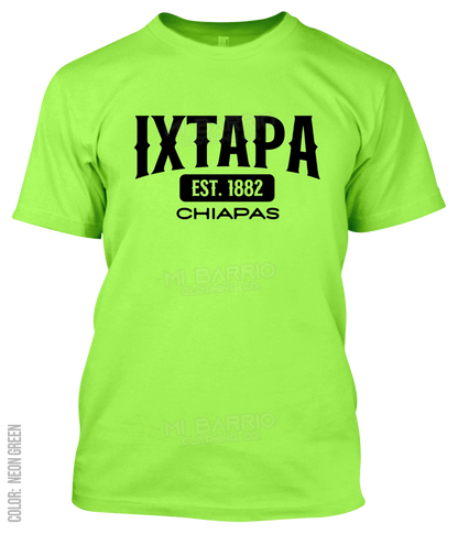 Ixtapa, Chiapas Athletic T-Shirt