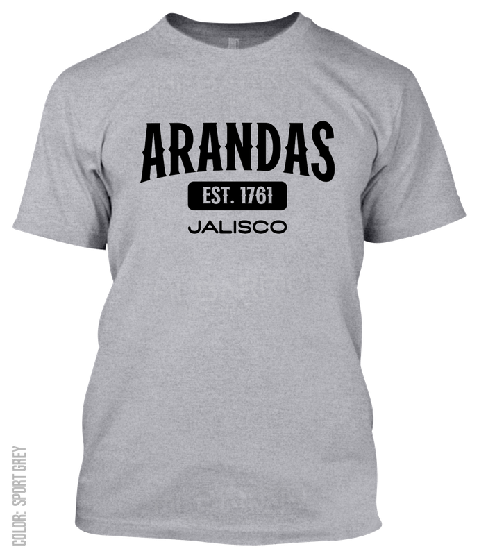 Arandas, Jalisco Athletic T-Shirt