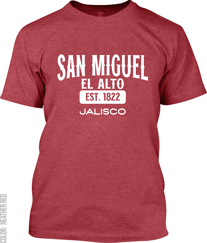 San Miguel El Alto, Jalisco Athletic T-Shirt