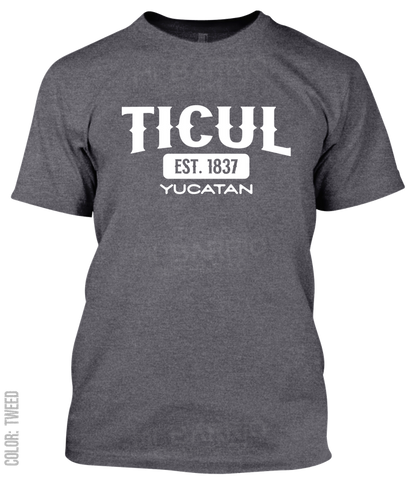 Ticul, Yucatan Athletic T-Shirt