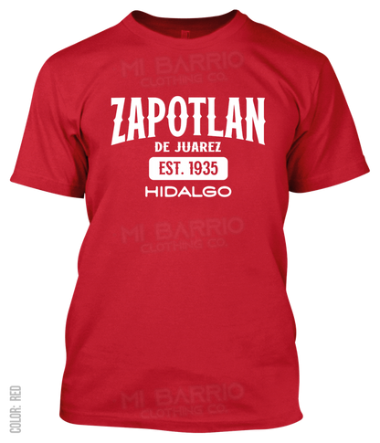 Zapotlan De Juarez, Hidalgo Athletic T-Shirt