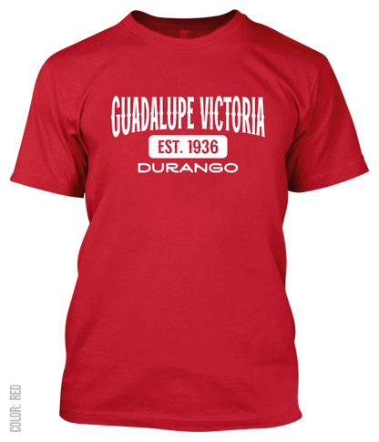 Guadalupe Victoria, Durango Athletic T-Shirt