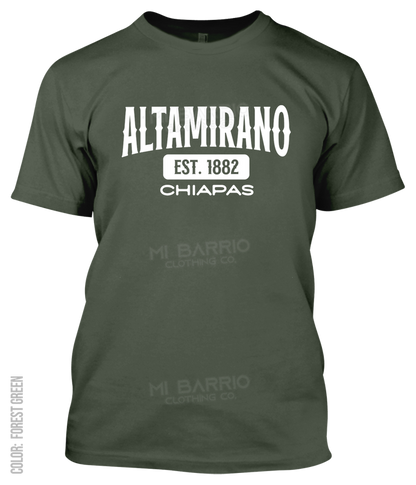 Altamirano, Chiapas Athletic T-Shirt