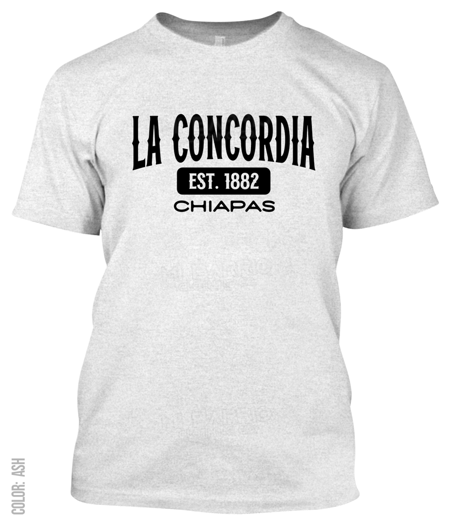 La Concordia, Chiapas Athletic T-Shirt