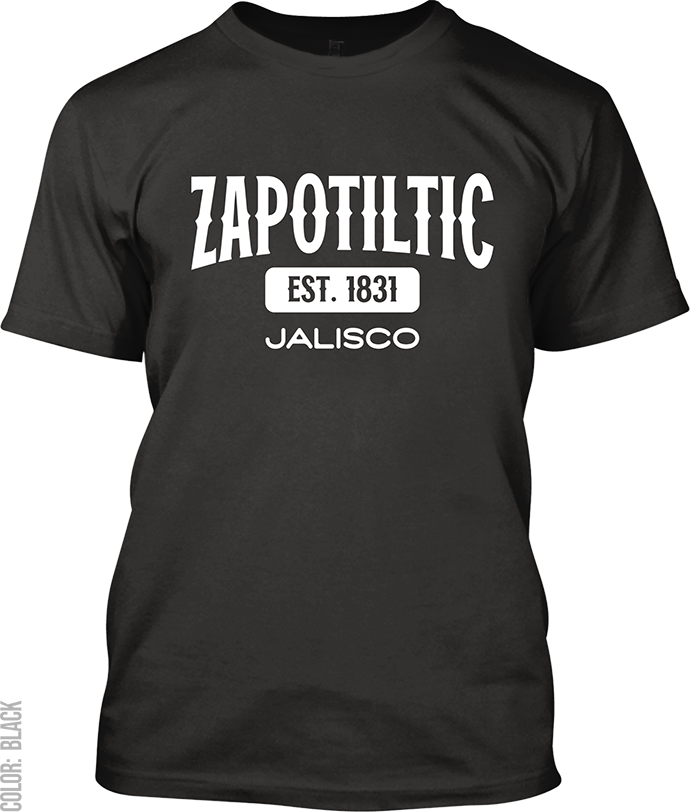 Zapotiltic, Jalisco Athletic T-Shirt