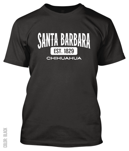 Santa Barbara, Chihuahua Athletic T-Shirt