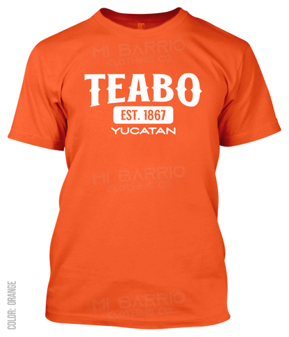 Teabo, Yucatan Athletic T-Shirt