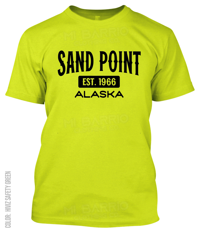 Sand Point, Alaska Athletic T-Shirt