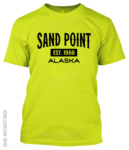 Sand Point, Alaska Athletic T-Shirt
