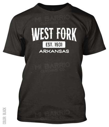 West Fork, Arkansas Athletic T-Shirt