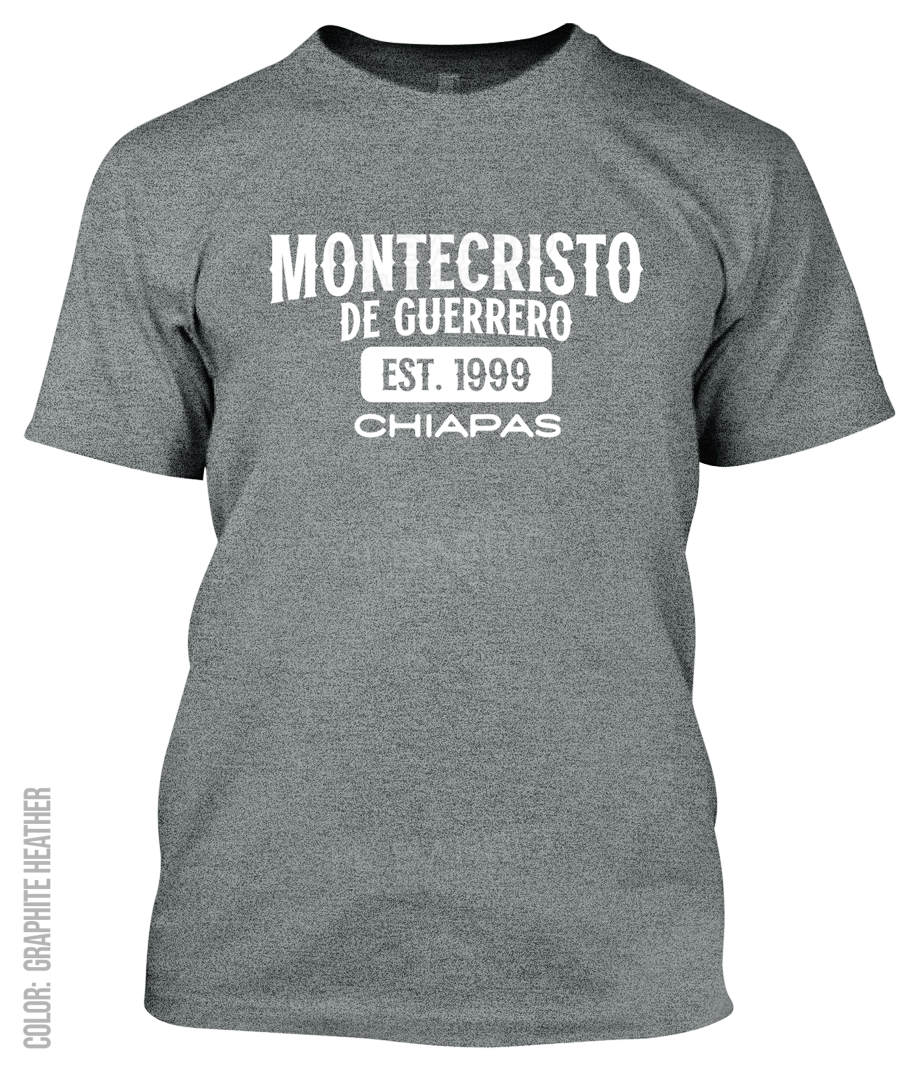 Montecristo De Guerrero, Chiapas Athletic T-Shirt