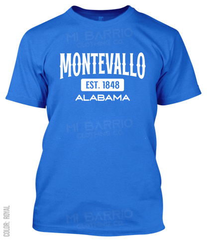 Montevallo, Alabama Athletic T-Shirt