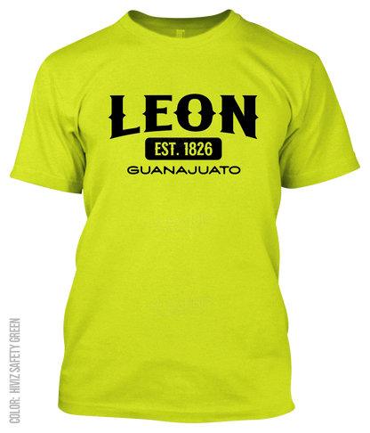 Leon, Guanajuato Athletic T-Shirt
